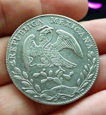 Reales mexico 1881 silver - 8,