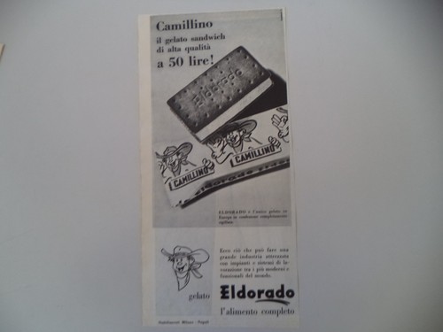 Advertising pubblicità 1960 - advertising,