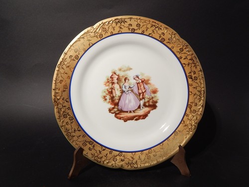 Vintage raro piatto porcellana - vintage,