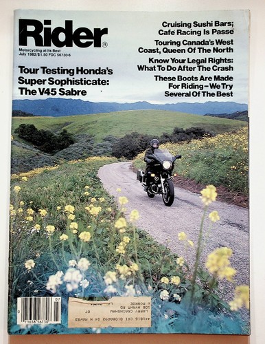 1982 july rider magazine - july,