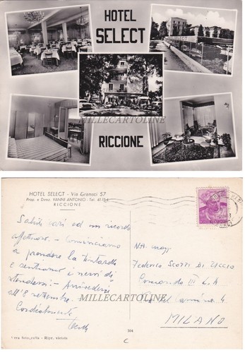 Riccione hotel select 1961 - hotel,