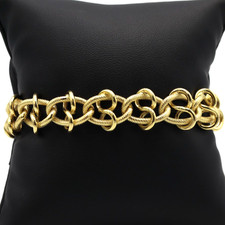Bracciale maglia in oro