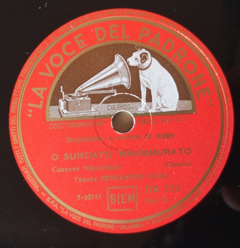 Beniamino gigli o - beniamino, –