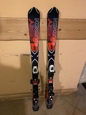 SCI USATI SALOMON JUNIOR MISURA 120 cm IN BUONE CONDIZIONI