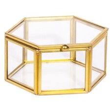 Golden box scatola esagonale