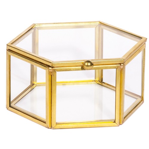 Golden box scatola - , esagonale