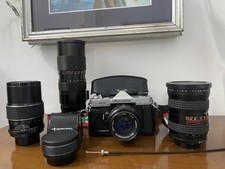 Set di Fotocamere, Obiettivi, Borsa - FUJICA, FUJINON, SAMIGON, MAKINON, TAMRON