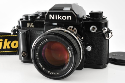Exc nikon black 35mm - exc+5, fa