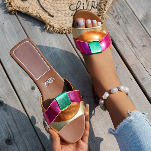 Ciabatte piatte donna - , estive