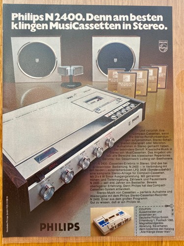 Philips 2400 1972 cassetta - 1972,