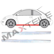 Per Volkswagen New Beetle 1998-2005 Kit lamiera riparazione soglia/L+R