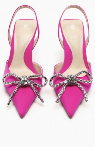 Zara tacchi fiocco - a,
