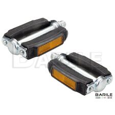 Coppia Pedali Bici Graziella - Olanda - Epoca Bacchetta - City Bike - Sport Nero