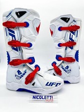 STIVALI UFO BIANCO-ROSSO