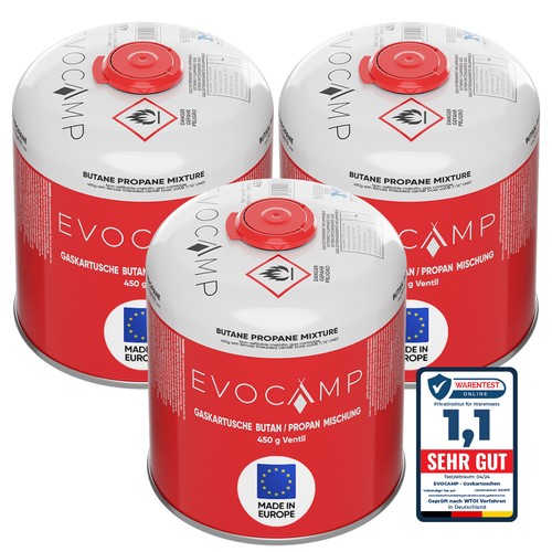 Evocamp cartucce gas 450g - evocamp,