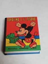 TOPOLINO E IL TESORO PICCOLI GRANDI LIBRI EDIZIONI SALANI del 1989