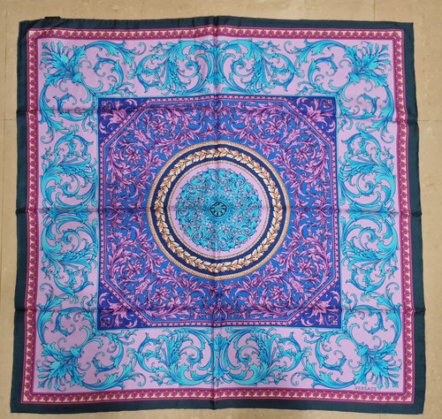 Sciarpa seta versace viola - seta,