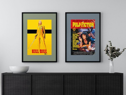 Poster kill bill pulp - -,