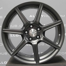 CERCHIO IN LEGA POSTERIORE ORIGINALE ASTON MARTIN V8 VANTAGE 19" GRIGIO ANTRACITE SATINATO X1