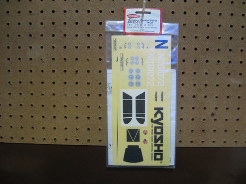 Kyosho foglio decalcomania - kyosho,