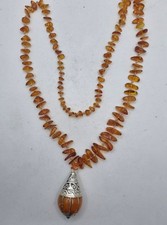 COLLANA IN AMBRA CON GRANDE