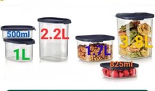 Tupperware Ultra Clear Set