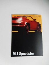 Brochure/volantino Porsche 911 Speedster dal 2/93