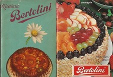BERTOLINI RICETTARIO LOTTO 2 ESTRATTI ANNI 1950 1960