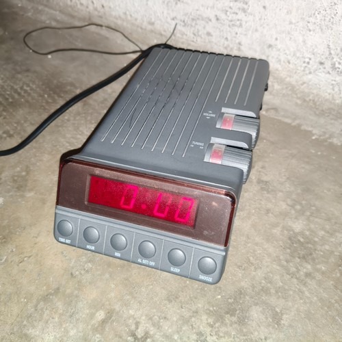 Radio sveglia vintage intratex - radio,