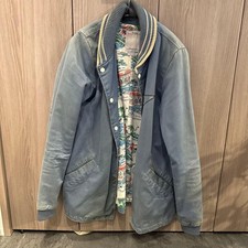 giacca stadio visvim blu