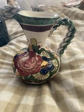 Vaso brocca ceramica italiana