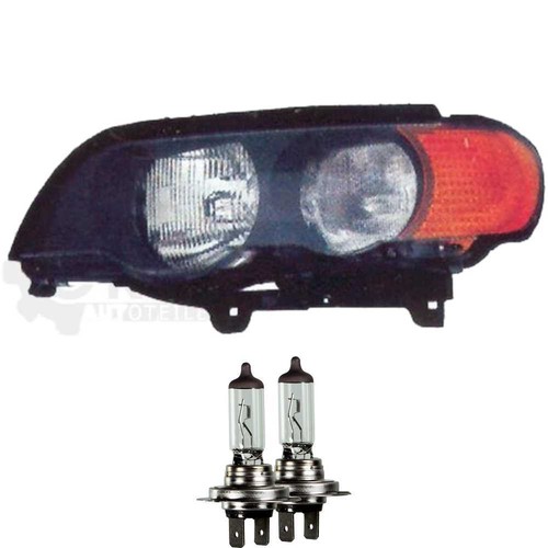 Faro alogeno sinistro per bmw - sinistro,