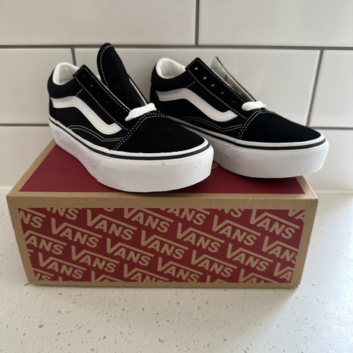 Vans old skool - platform, nero