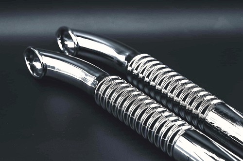 Ripple pipes turn out - turn,