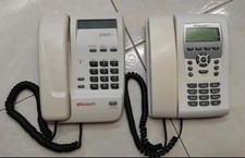 2 TELEFONO TELECOM ITALIA SIRIO 2000 BASIC BIANCO 2 PEZZI USATO SIRIO 187 