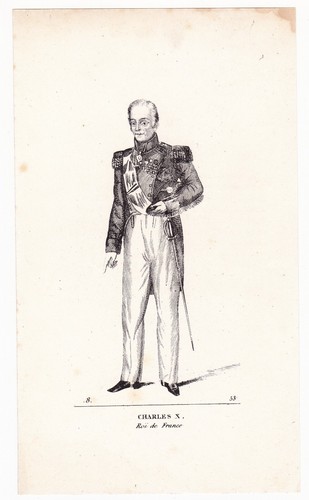 Portrait xixe charles roi - portrait,