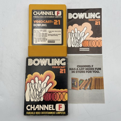Fairchild channel videocart - channel, f