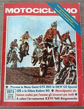 Motociclismo 7 1974 - Moto Guzzi GTS 350 - DKW GS Special 125 - Gilera Enduro 50