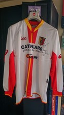 Maglia US CATANZARO Asics  Silvio Lafuenti Autografata! Signed! giallorossi
