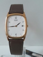 OROLOGIO ELEGANTE SEIKO PIATTO ANNI '80 NUOVO  LAMINATO DI OTTIMA QUALITÀ 