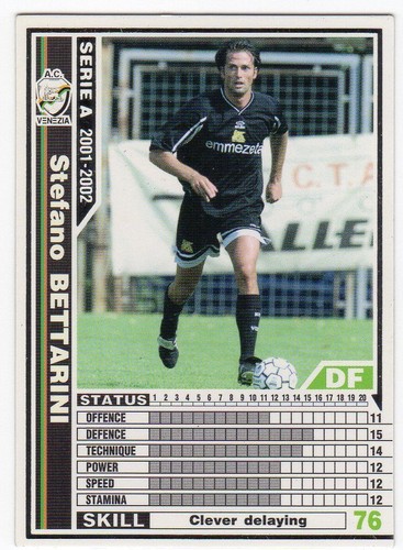 Figurina card wccf european - card,