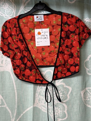 Verdissima bolero top - bolero, pomodoro