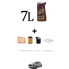 HOFFCAR Kit tagliando 4 FILTRI