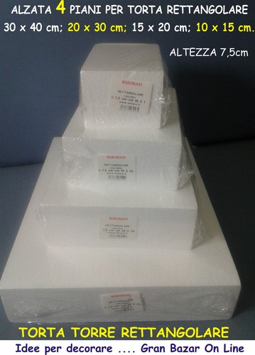 Alzate torte forme - forme, polistirolo
