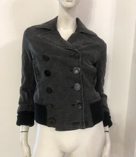 VDP VIA DELLE PERLE Giacchetto giacca di jeans denim Tg IT 42