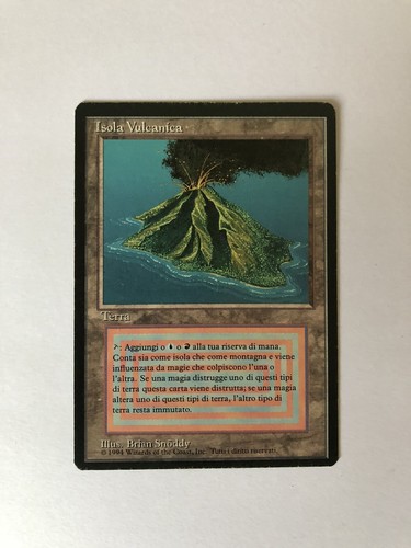 Mtg volcanic island isola - mtg, /
