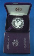 1 dollaro Silver Eagle 1 oz argento in astuccio originale 1987