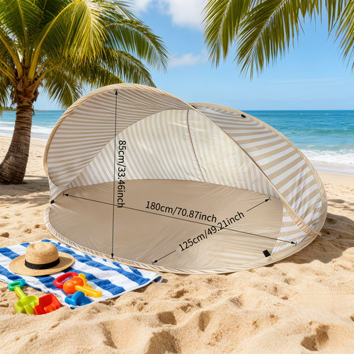Tenda pop parasole - parasole, righe