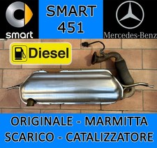 Smart 451 Marmitta Scarico