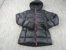 Quechua giacca donna puffer piccola nera con cappuccio imbottita cappotto caldo escursionismo 